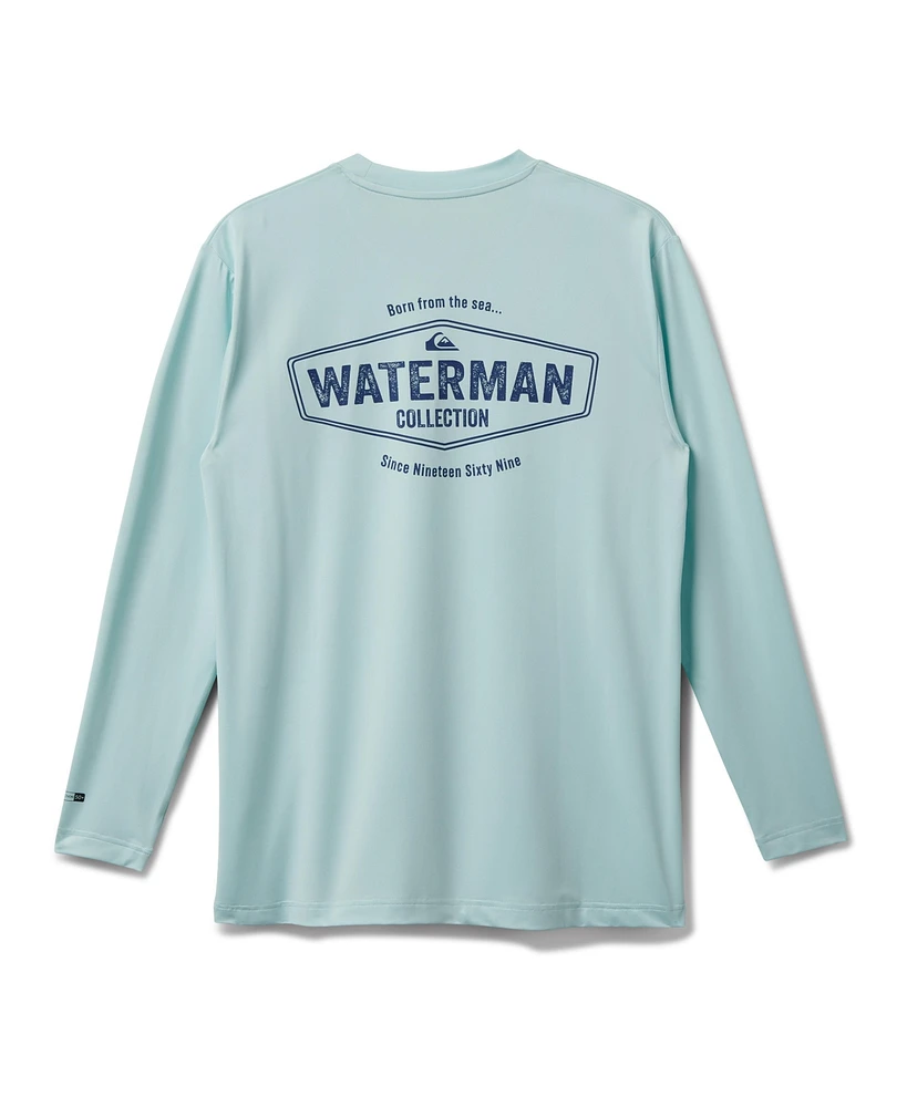 Quiksilver Waterman Men's Shady 251 Long Sleeve Rashguard T-shirt