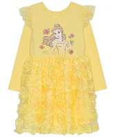 Disney Toddler & Little Girls Sweet Belle Rosette Dress