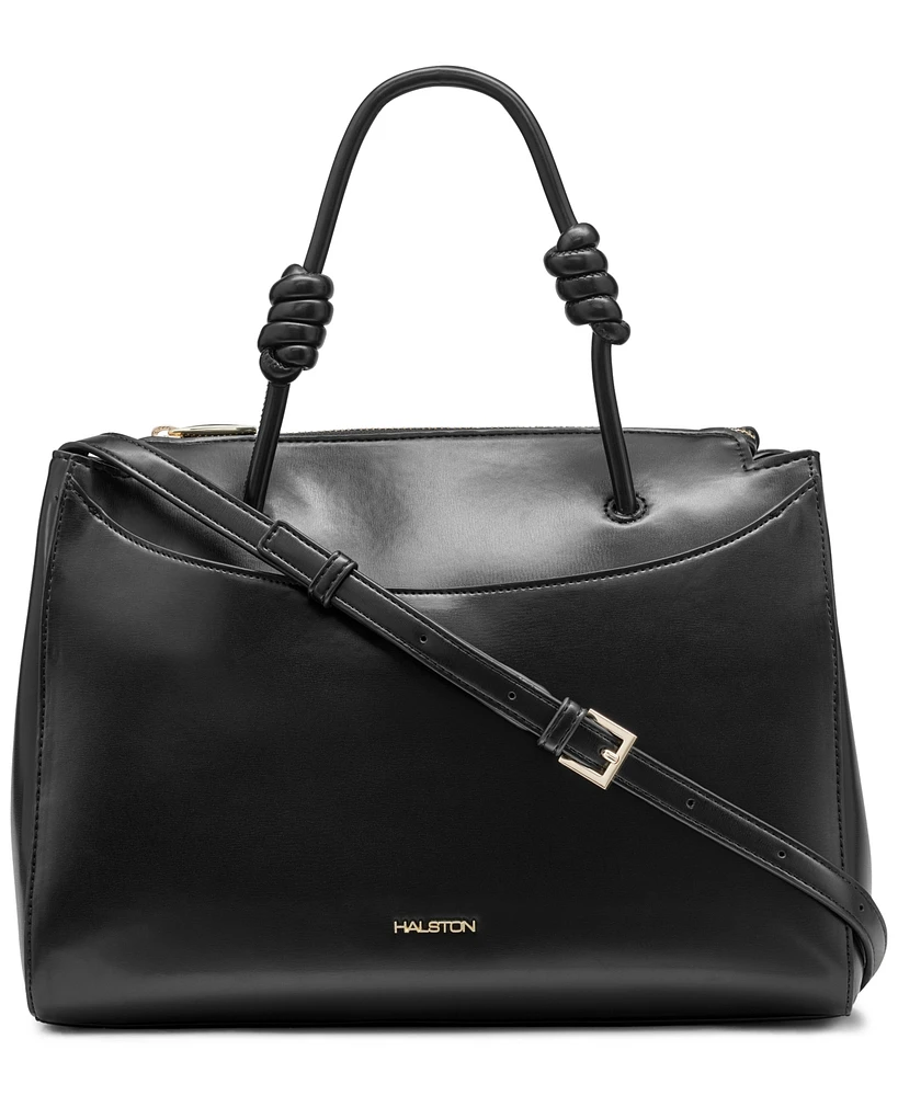 Halston Faye Medium Satchel Bag