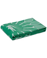 Lacoste Home Racquet Cotton Beach Towel