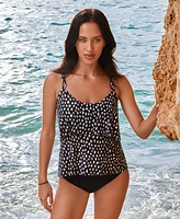 Magicsuit Women's Pebbles Draped Tankini Top