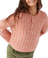 O'Neill Juniors' Oceanfront Drop-Shoulder Sweater