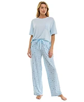 Roudelain Women's Drop-Shoulder Crewneck Sleep Tee