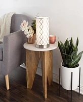 Lavish Home 11.5" Led Uplight Table Lamp