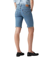 Levi's Women's Mid-Rise Shaping Bermuda Shorts