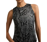 Reebok Women's Snake-Print Performance Tank Top