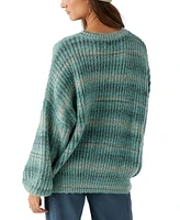 O'Neill Juniors' Bayou Oversized Drop-Shoulder Sweater