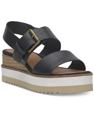 Lucky Brand Women's Turoma Double Band Flatform Sandals