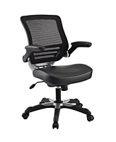 Slickblue Modern Office Chair with Flip-Up Arms for Flexible and Comfortable Desk Seating