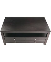 Slickblue Modern Coffee Table with 2 Drawers for Living Room Storage and Organization