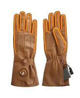 ActionHeat 5V Battery Heated Leather Dress Glove - Women's Tan Xs