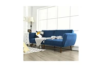 Slickblue Modern Upholstered Sofa Bed - Stylish Convertible Couch for Small Spaces