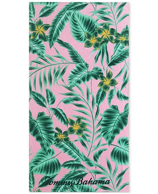 Tommy Bahama Home Palm Beach Bliss Cotton Oversized Beach Towel, 72" x 36"