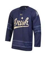 Under Armour Men's Navy Notre Dame Fighting Irish Ireland Replica Hockey Jersey