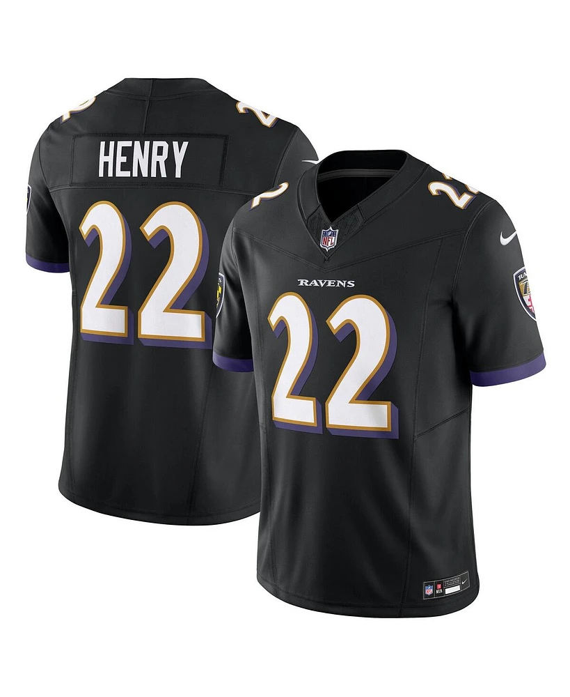 Nike Men's Derrick Henry Black Baltimore Ravens Vapor F.u.s.e. Limited Jersey
