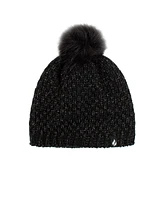 Heat Holders Corsica Basket Weave Pom-Pom Hat