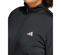 adidas Plus Essentials Tricot Three Stripes Track Jacket