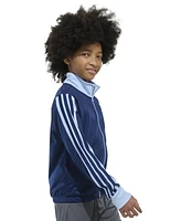 adidas Big Boys Long-Sleeve Colorblocked Tricot Jacket