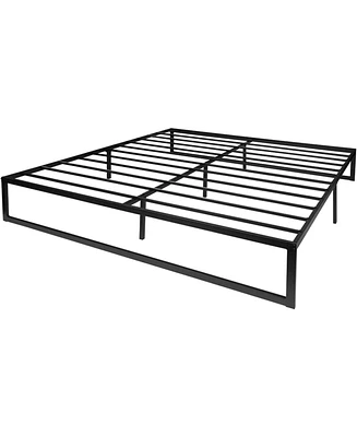 Slickblue Steel Slat Platform Bed