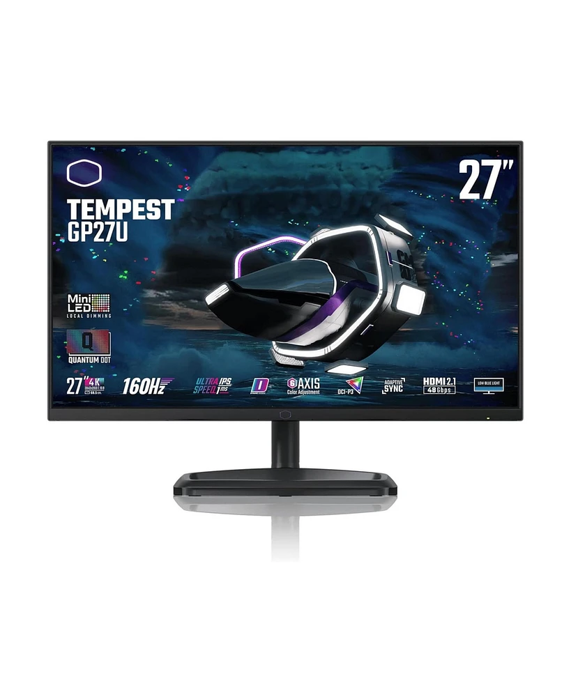 Coolermaster Cooler Master Tempest GP27U 27" 4K Uhd 3840 x 2160 Quantum Dot MiniLED Gaming Monitor