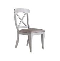 Liberty Furniture Upholstered X Back Side Chair (Rta)