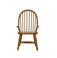 Liberty Furniture Bow Back Arm Chair - Oak