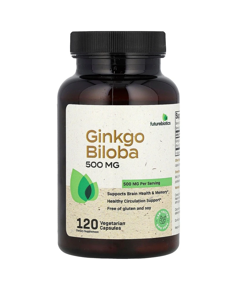 Futurebiotics Ginkgo Biloba 500 mg