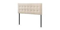 Slickblue Modern Fabric Upholstered Button Tufted Headboard