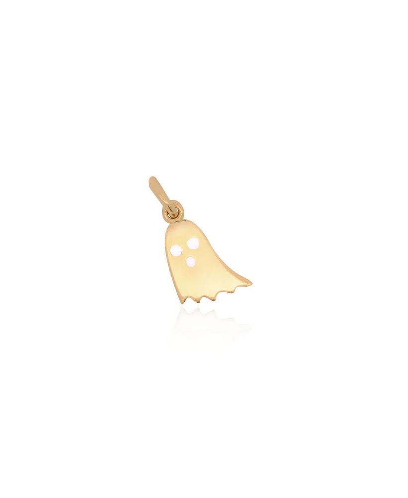 The Lovery Mini Gold Ghost Charm 14K Gold