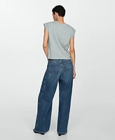 Mango Women's Camilla High-Rise Balloon Jeans