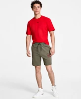 Hugo Boss Men's Dapolino Relaxed Fit Short Sleeve Logo T-Shirt