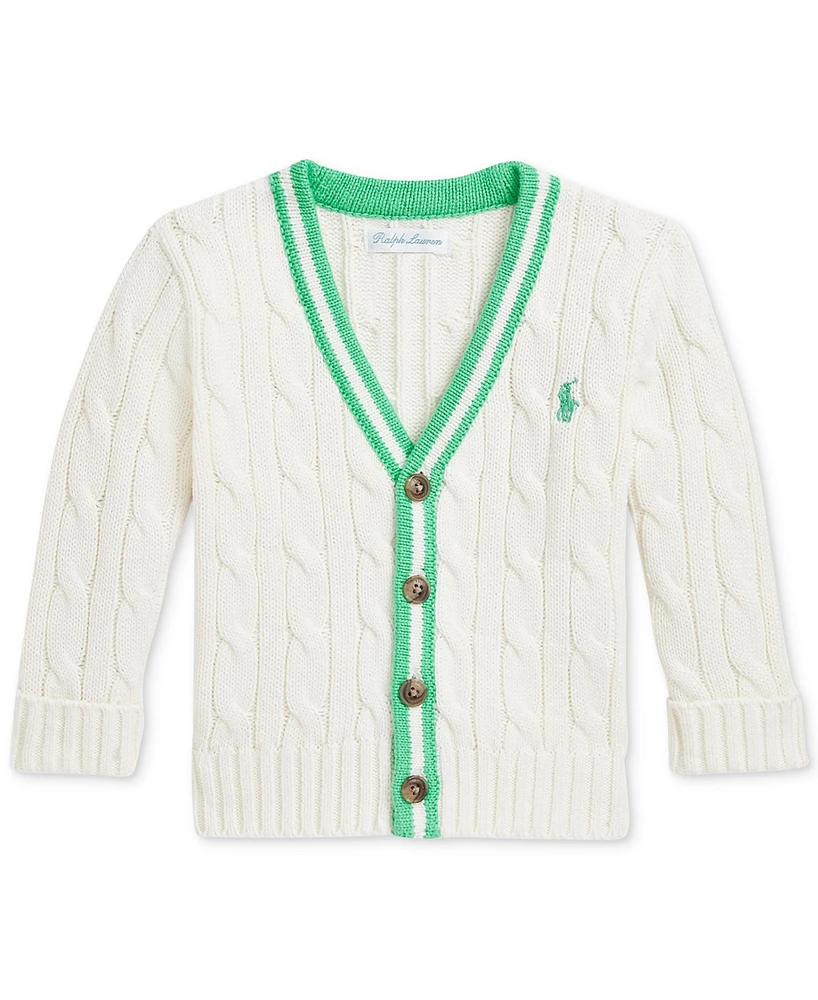 Polo Ralph Lauren Baby Boys Cotton Cricket Cardigan