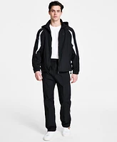 Hugo by Boss Men's Benno Colorblocked Hooded Track Jacket