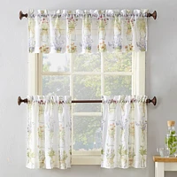 No. 918 Evesgarden Semi-Sheer Rod Pocket Kitchen Curtain Valance