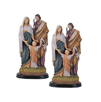 Fc Design "2-pc Set" 12"H Holy Family Holy Figurine Statue Ornament Home Room Office Decor and Perfect Ideas for Housewarming