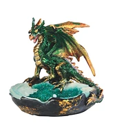 Fc Design "2-pc Set" 3"H Dragon Tray Figurine Statue Ornament Home Room Office Decor and Perfect Ideas for Housewarming