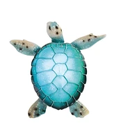 Fc Design "2-pc Set" 11"W Led Blue Sea Turtle Figurine Statue Ornament Home Room Office Decor and Perfect Ideas for Housewarming, Holidays and Birthda