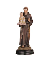 Fc Design "2-pc Set" 5"H Saint Anthony Holding Child Jesus Statue Anthony of Padua Holy Figurine Statue Ornament Home Room Office Decor and Perfect Id