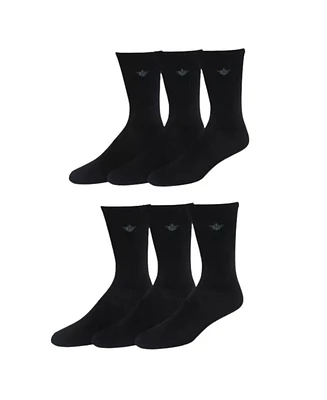Dockers Men's Performance Socks - 6 Pairs Athletic and Dress Crew Socks