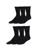 Dockers Men's Performance Socks - 6 Pairs Athletic and Dress Crew Socks