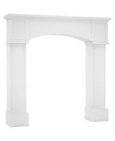 Homcom Modern Fireplace Mantel, Fireplace Surround for Fireplaces,