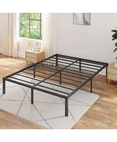 Slickblue Heavy Duty Metal Bed Frame with 3,500 lbs Weight Capacity