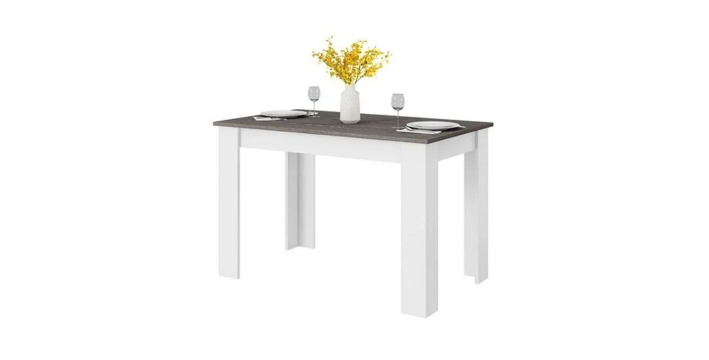 Slickblue Versatile Kitchen Dining Table or Computer Desk for Home Office and Dining Room Use