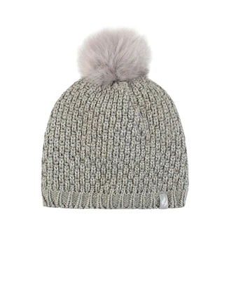 Heat Holders Corsica Basket Weave Pom-Pom Hat