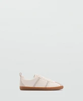 Mango Women's Contrast Panel Sneakers