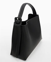 Mango Women's Mini Shopper Buckle Bag