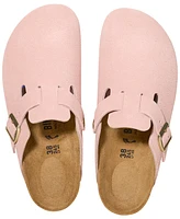 Birkenstock Women's Boston Suede Leather Clogs from Finish Line