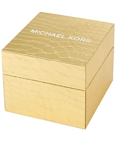 Michael Kors Women's Limited-Edition Lexington Three-Hand Orange Stainless Steel Watch, 26mm