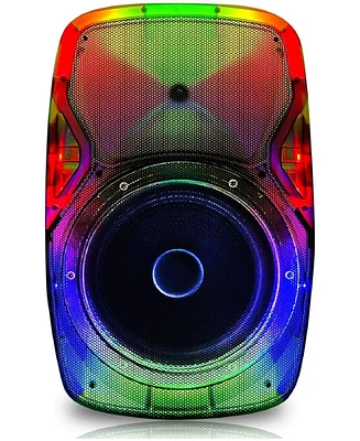 Toptech Star-115 Bluetooth Speaker, 15" Woofer, Flame Lights