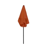 vidaXL Beach Parasol Terracotta 70.9"x47.2"